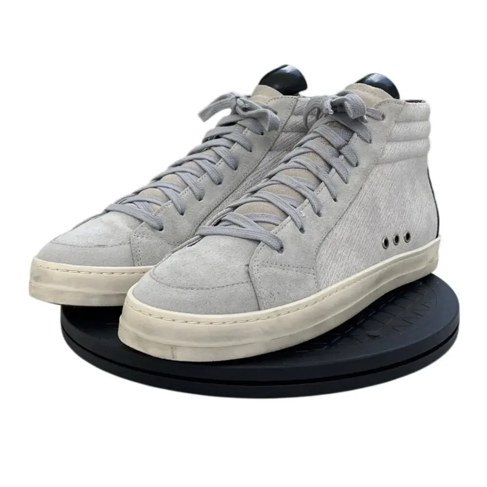 Womens P448 Suede Skateboarding Training Running Athletic Sneaker SZ 7.5 Gray - Picture 2 of 6